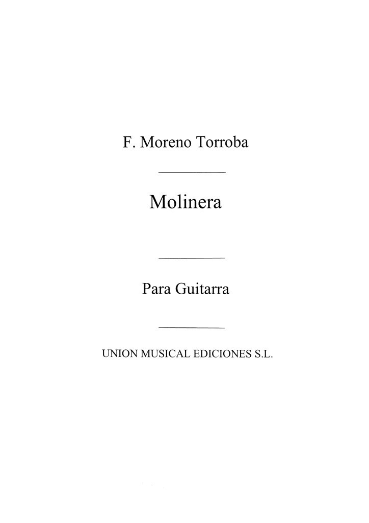 Moreno Torroba Molinera Guitar